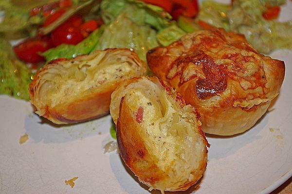 Puff Pastry – Ham – Muffins
