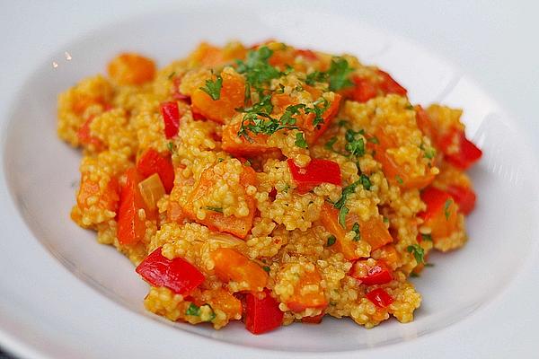 Pumpkin and Pepper Couscous