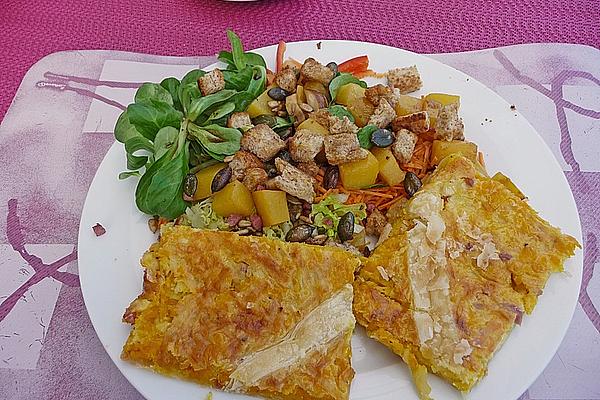 Pumpkin Bacon Quiche