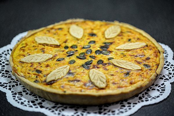 Pumpkin Quiche, Vegetarian