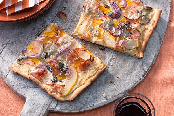 Pumpkin Tarte Flambée