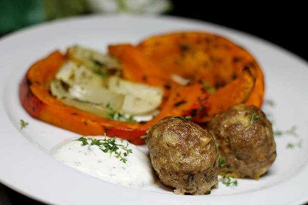 Pumpkin with Minced Meat (oven Dish)