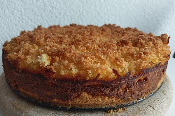 Quark – Mandarins – Coconut Cake