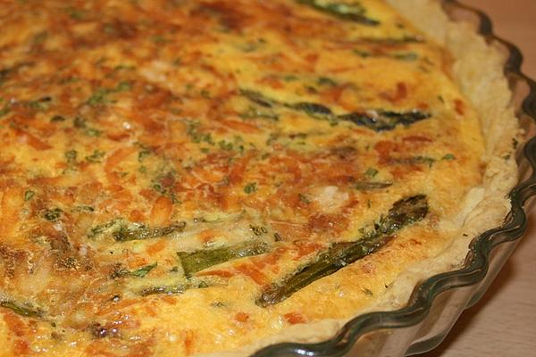 Quiche Of Green Asparagus
