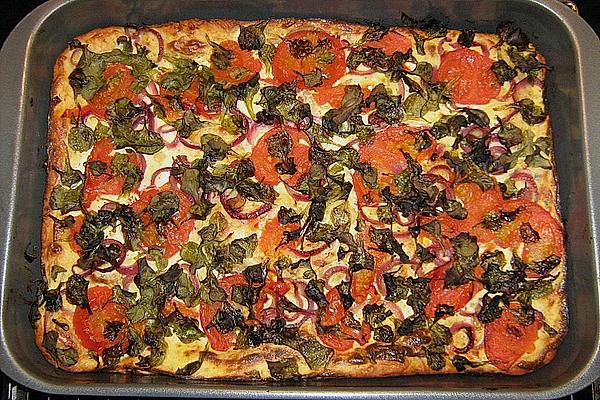 Quiche with Fresh Tomatoes