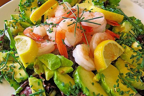 Quick Avocado Shrimp Salad