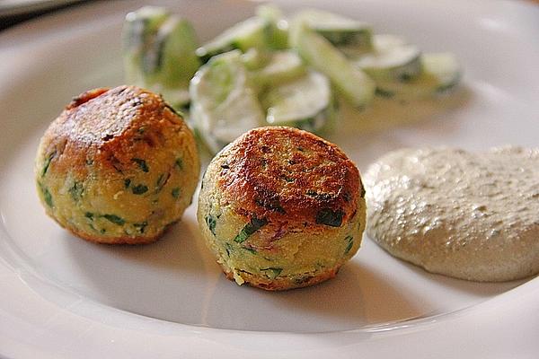 Quick Falafel Made from Chickpea Flour