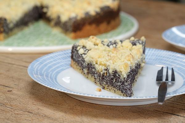 Quick Poppy Seed Cake with Sprinkles