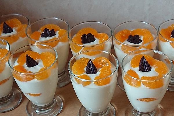 Quick Tangerine Curd Dessert
