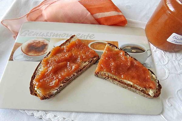 Quince-ginger-rum Jam