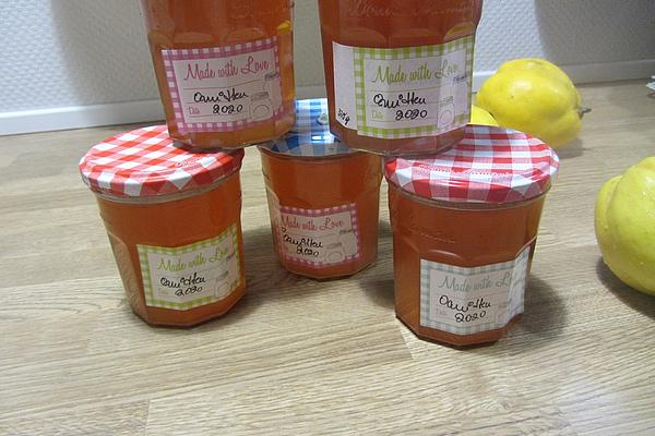 Quince Jelly Without Preserving Sugar