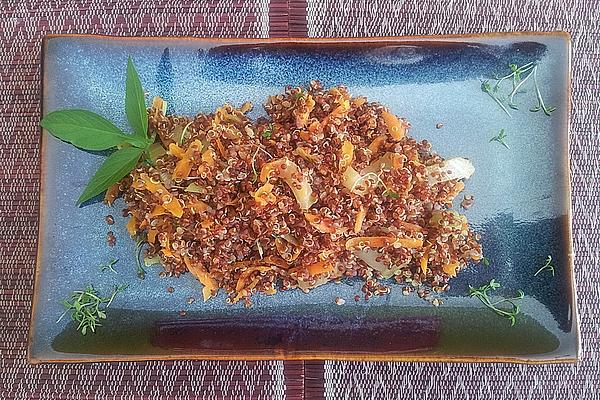 Quinoa Salad with Carrot and Fennel