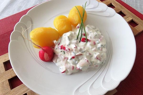 Radish Quark Dip
