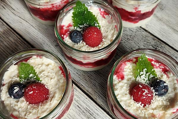 Raffaello Raspberry Dessert