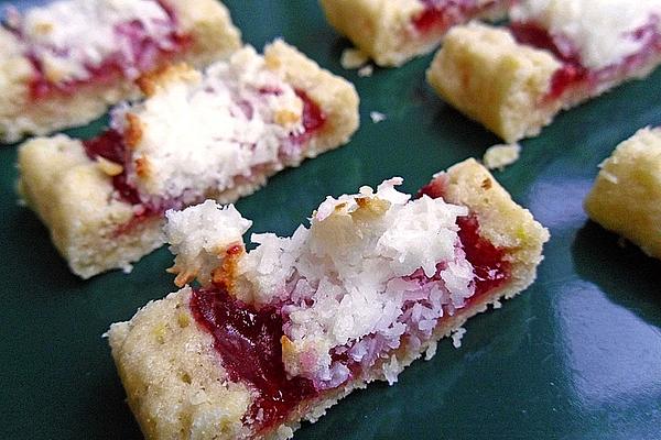 Raspberry Coconut Cookies