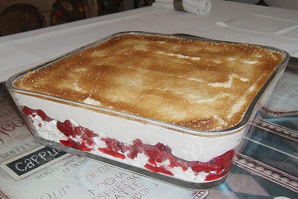 Raspberry Dessert with Meringue