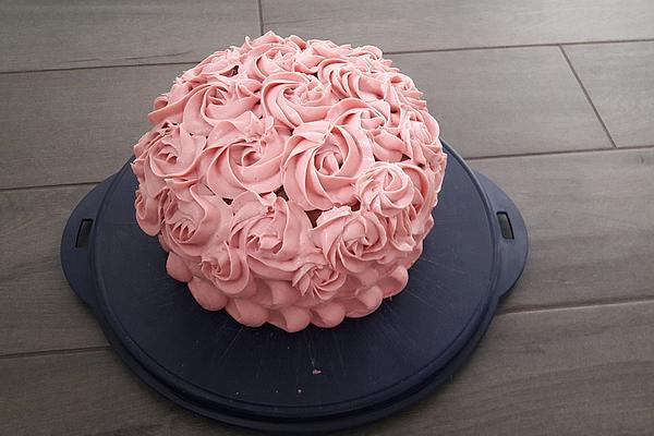 Raspberry Frosting, Not Too Sweet