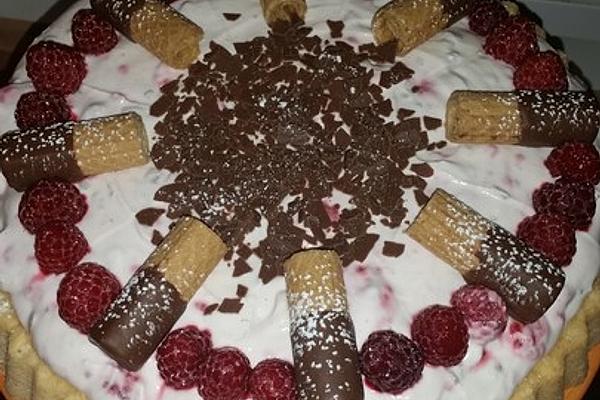 Raspberry Mascarpone Cream