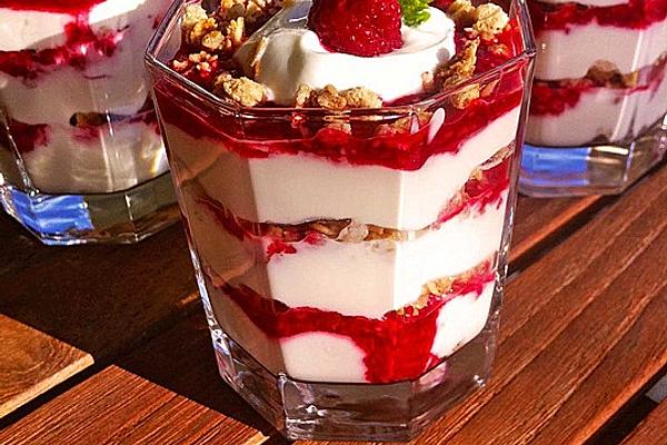 Raspberry Yoghurt Crispy Dream