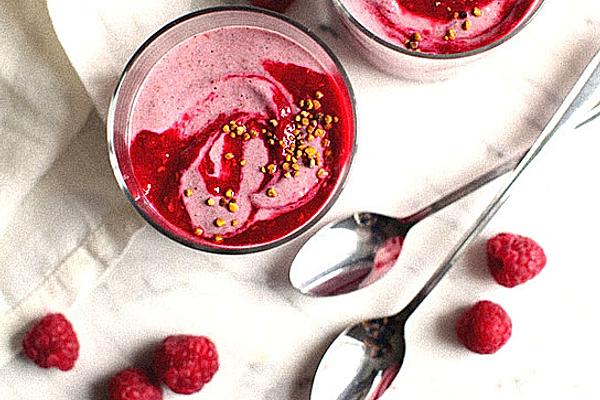 Raw Raspberry Buckwheat Porridge