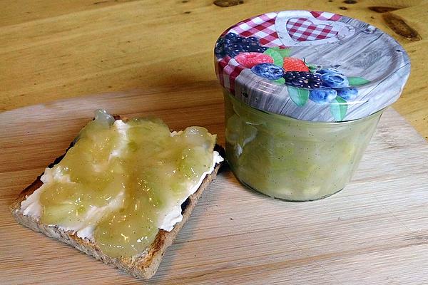 Rhababia – Rhubarb Jam with Banana, Pear and Apple
