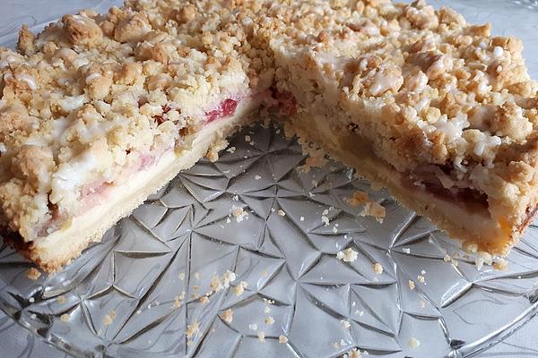 Rhubarb Crumble Cake Kate