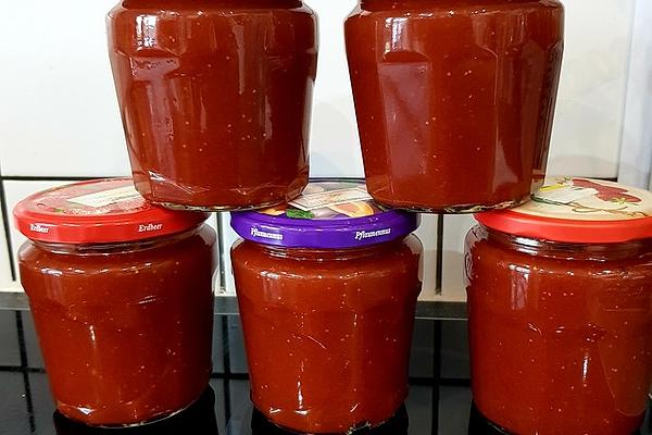Rhubarb – Strawberry – Vanilla Flavored Jam