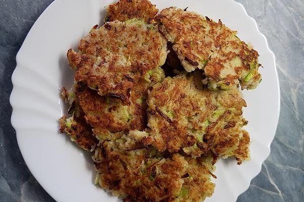 Rice and Zucchini Pancakes