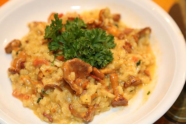 Risotto Con Gallinacci
