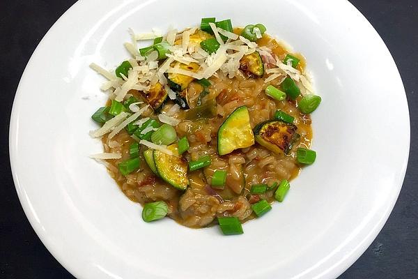 Risotto with Zucchini and Pecorino