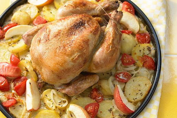 Roast Chicken Grandma`s Art