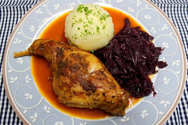Roast Rabbit, Thuringian Style