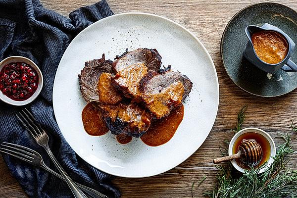 Roast Wild Boar from Oven