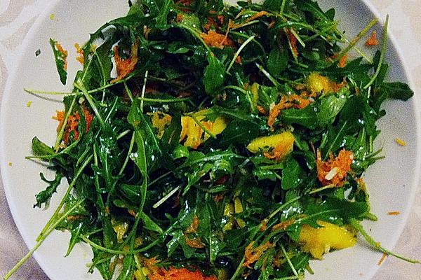 Rocket, Carrot and Mango Salad