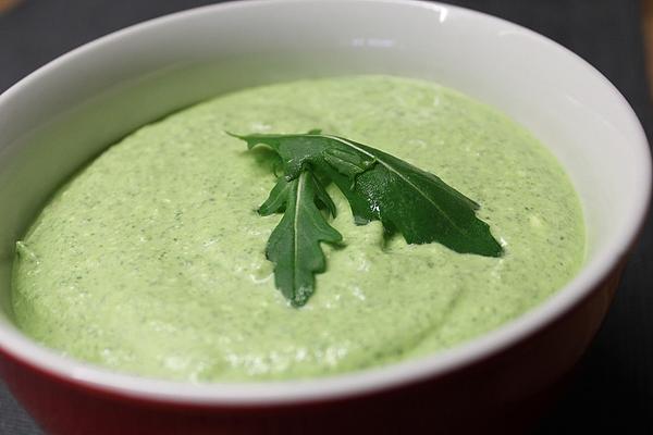 Rocket – Feta – Cream with Garlic