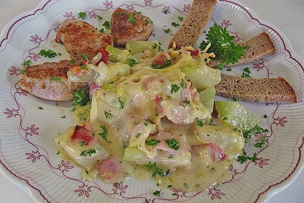 Roros Gratinated Kohlrabi