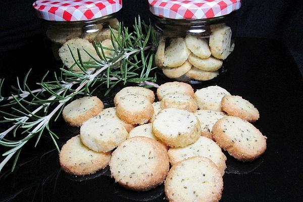 Rosemary Sand Cookies