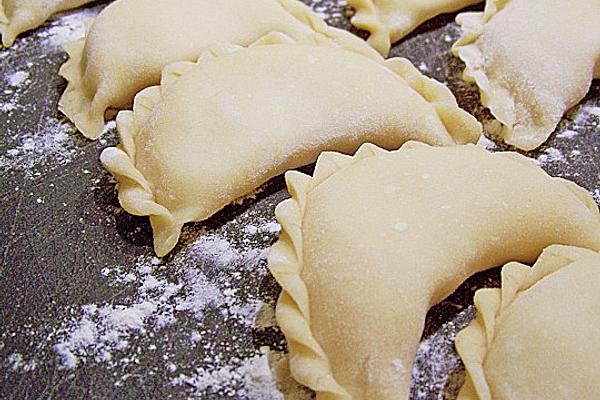 Russian Dumplings with Potato Filling