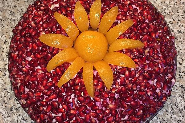 Russian Salad with Pomegranate