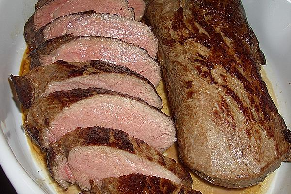 Saddle Of Wild Boar with Strong Sauce