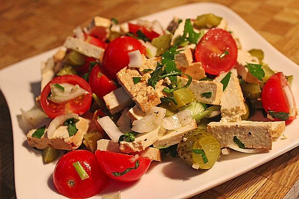 Salad with Smoked Tofu