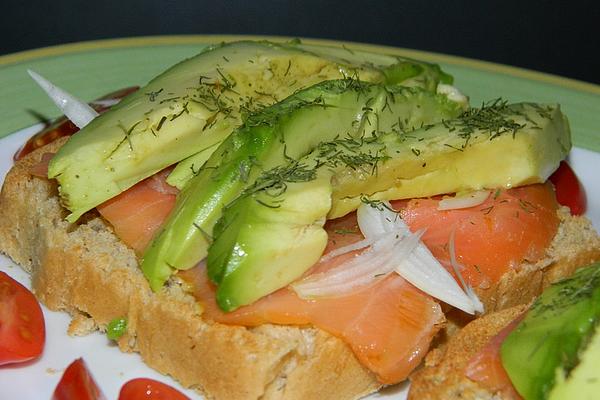 Salmon and Avocado Toast