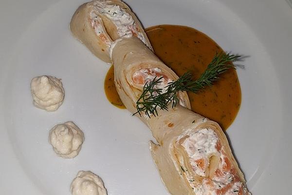 Salmon Pancakes with Honey Mustard Sauce