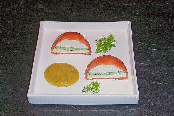 Salmon Pie with Horseradish Cream