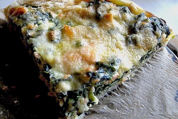 Salmon – Spinach – Quiche