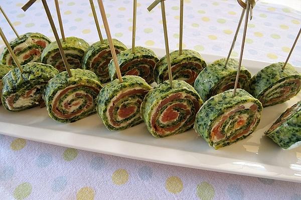 Salmon – Spinach – Roulade