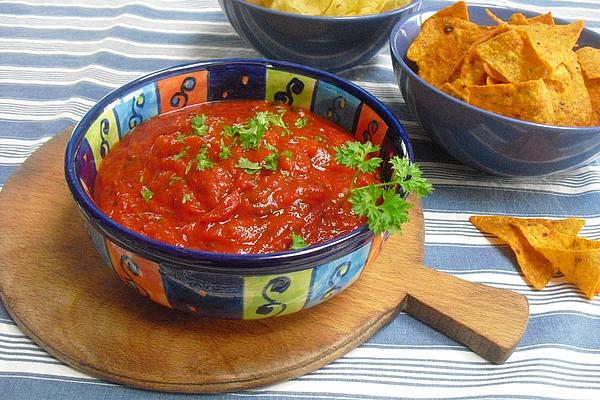 Salsa Sauce Quick and Hot