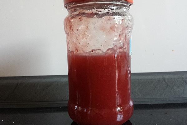 Sarah`s Honeydew Melon, Strawberry and Vanilla Jam