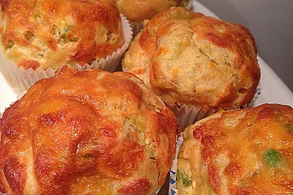 Savory Vegetable Muffins