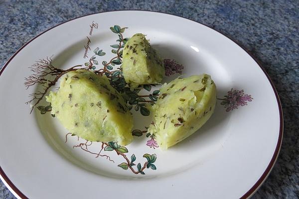 Savoy Cabbage and Potato Puree